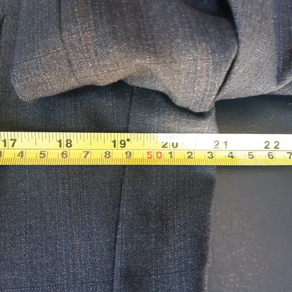 Corneliani Bespoke 40R Charcoal Men's Wool Sport Jacket Super 120s - Picture 11 of 16